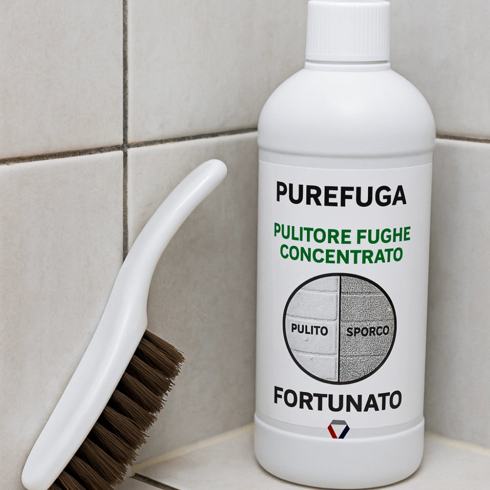 Purefuga detergente concentrato per fughe e pavimenti flacone 1 litro