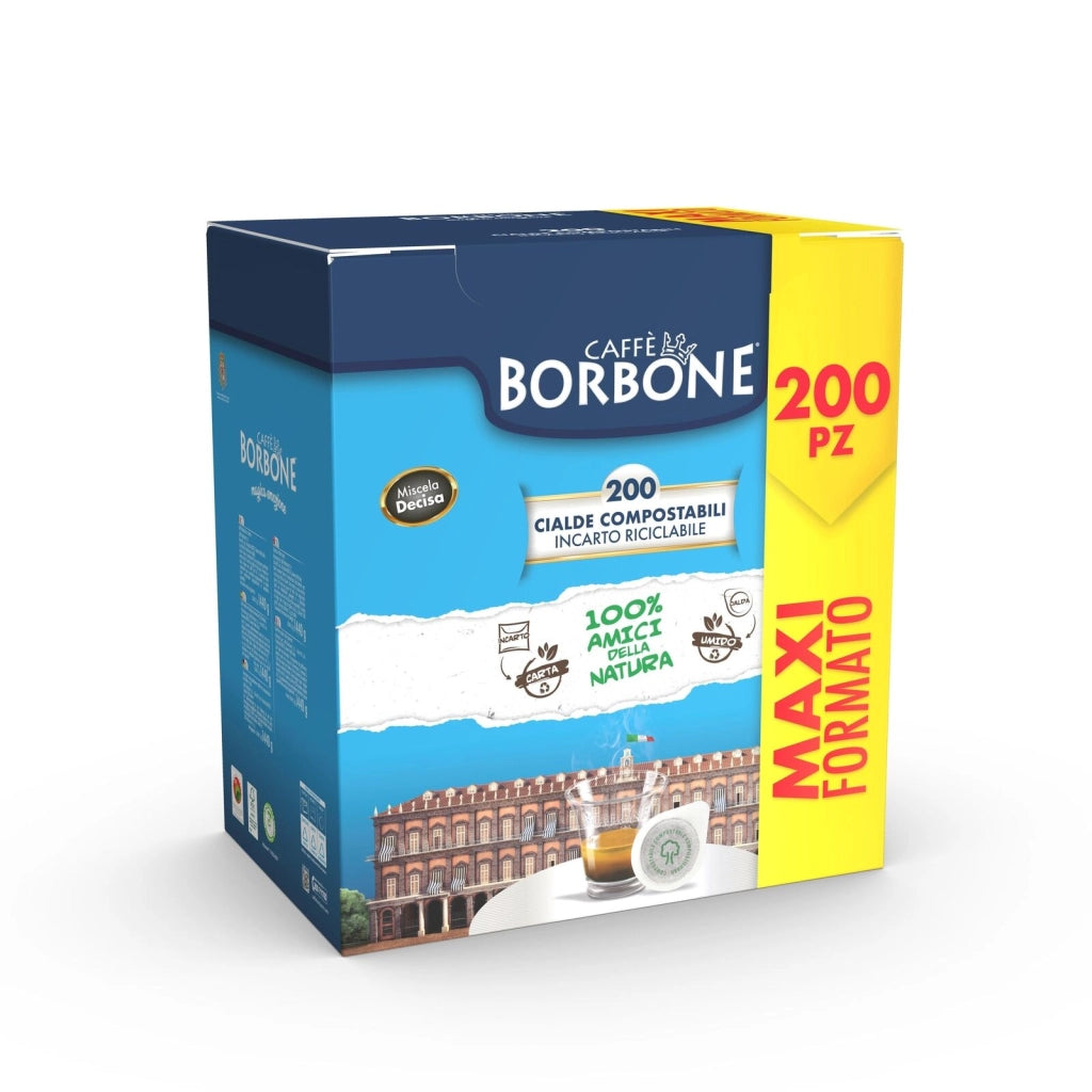 Caffè Borbone 44BNERADECISA200 cialda da caffè 200 pz