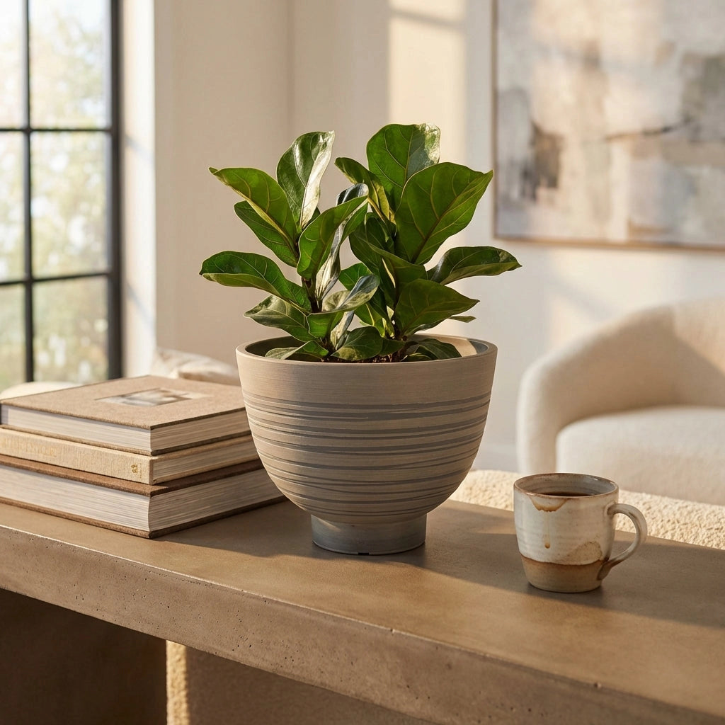 Vaso grande in Fibra sintetica cm 45x45x32 - WIL