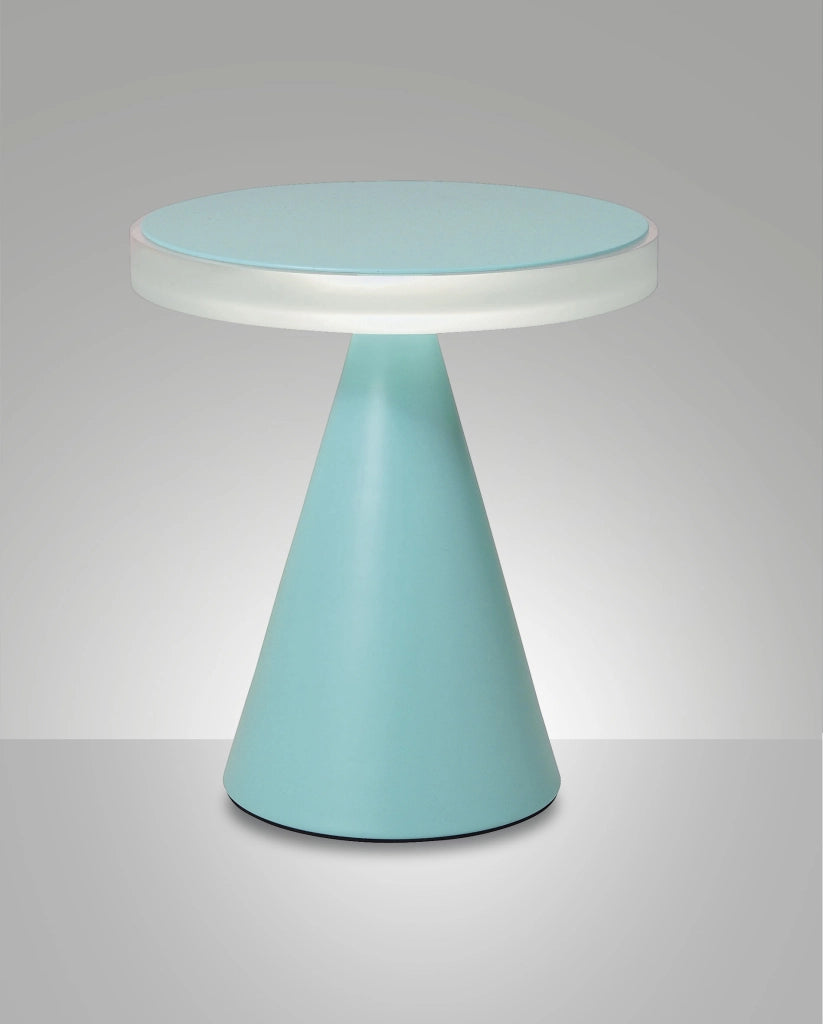 Lampada da tavolo Neutra LED 12W 1260lm 3000K struttura in metallo e metacrilato colore Verde IP20 - Illuminazione d'interni elegante e moderna