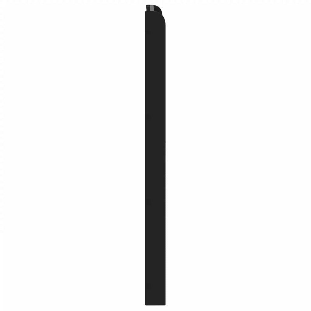 Testiera Letto Nero Legno ingegnerizzato 889726
