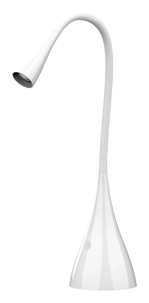 Lampada da scrivania LED touch dimmer bianca 4W Jeff2 Rabalux