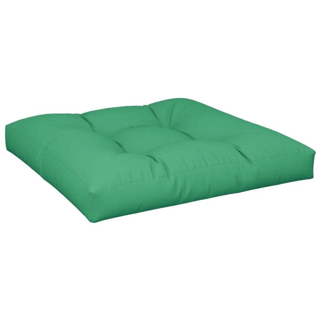 Cuscini per Pallet 2 pz Verdi in Tessuto 360716