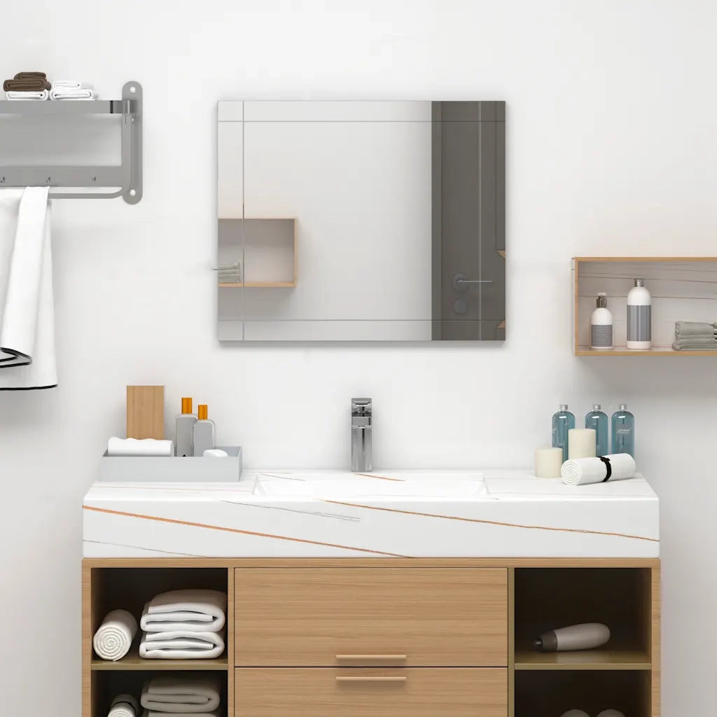 Specchio da Parete | Specchio decorativo 60x50 cm in Vetro