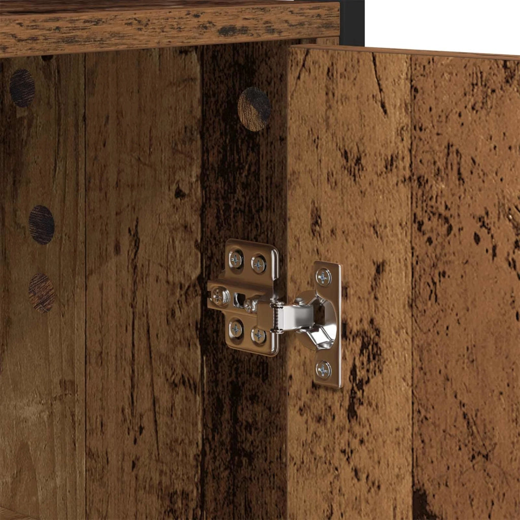 Armadio per Libri Legno vecchio 40 x 24 x 161 cm 883854