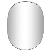 Specchio da Parete | Specchio decorativo Argento 40x30 cm