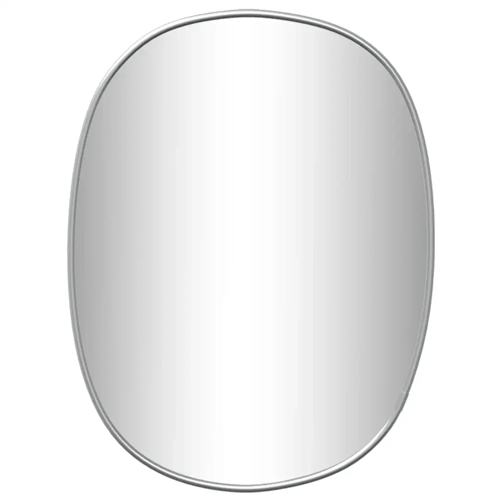 Specchio da Parete | Specchio decorativo Argento 40x30 cm
