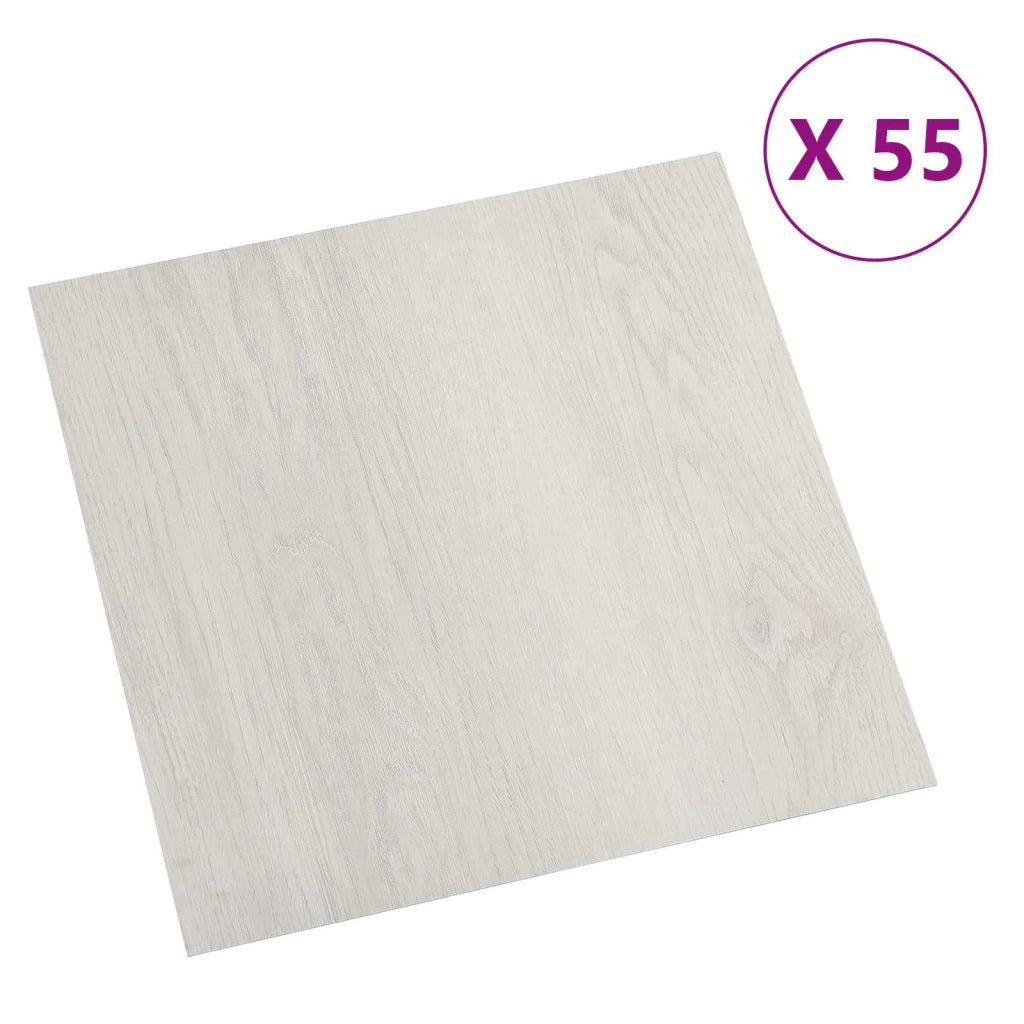 Tavole per Pavimenti 5,11 m² 55 pcs PVC Beige chiaro 42046327