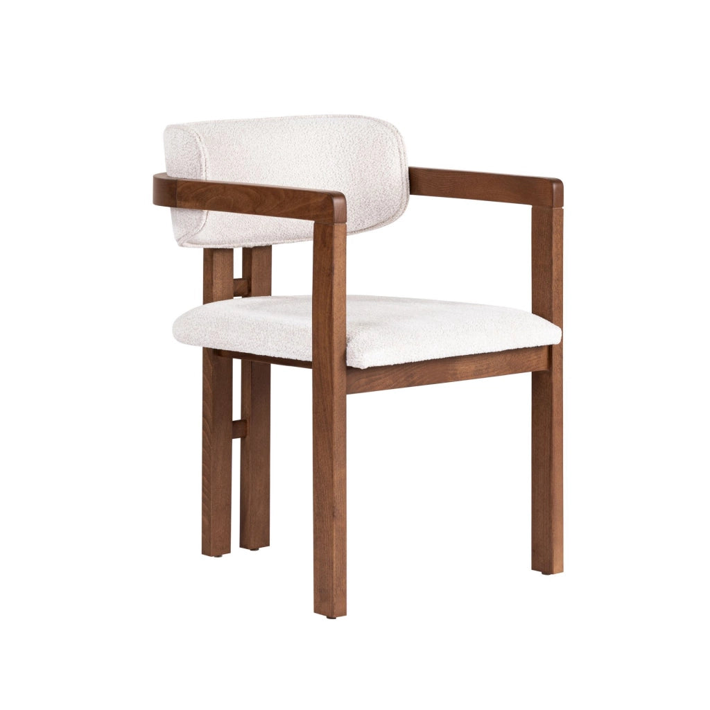 Noharoha, set Tavolo e Sedie 6 Posti, Beige Marmo