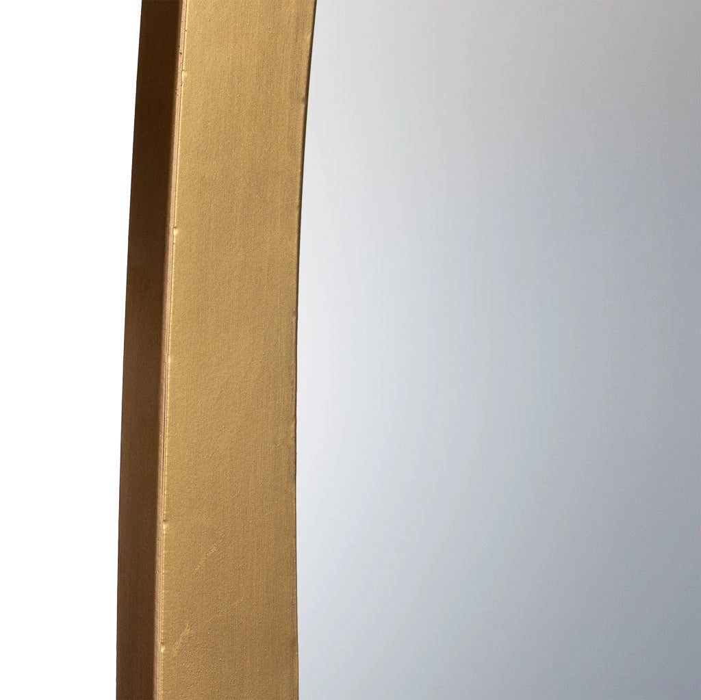 Specchio parete metallo 97.5x35x02h cm