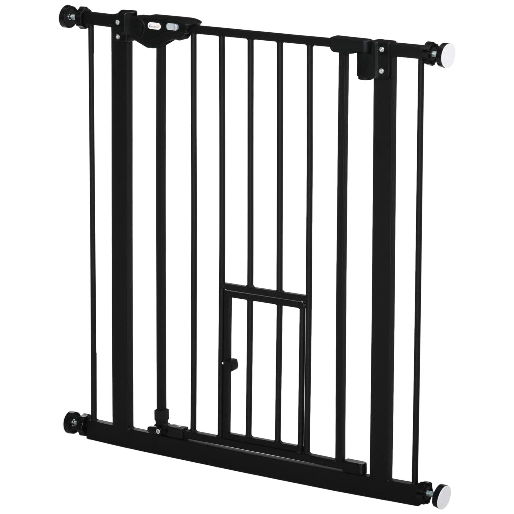 Cancelletto Estensibile per Cani ¨C Minimal ¨C Nero 68x76.2 cm