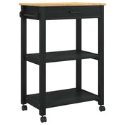 Carrello da Cucina MONZA Nero 60 x 40 x 88,5 cm CFW7382087