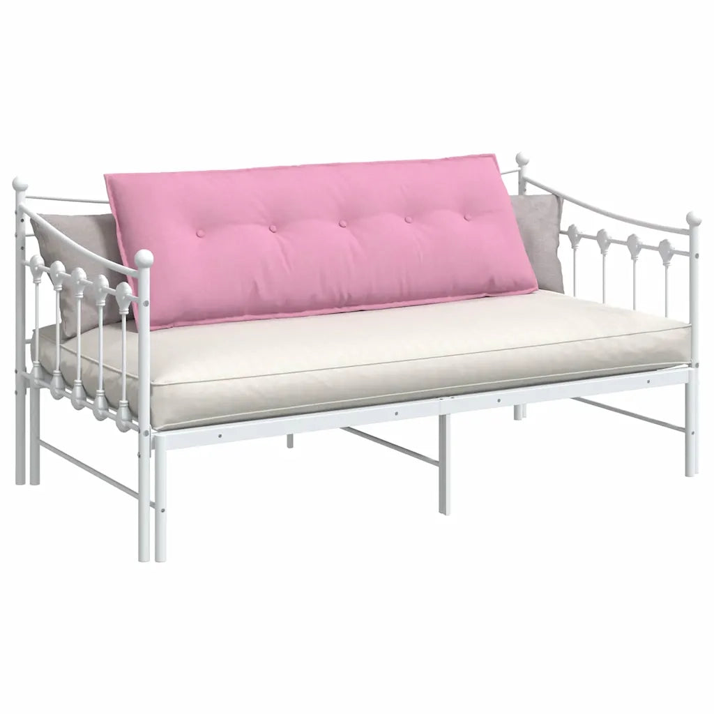Cuscino per Schiena | Cuscino dorsale Rosa 140 x 19 x 50 cm Tessuto