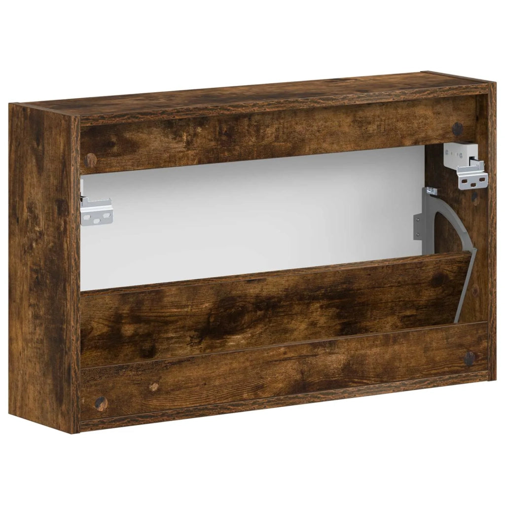 Mobiletto per Scarpe da Muro ALKMAAR 71 x 17 x 43 cm 896190