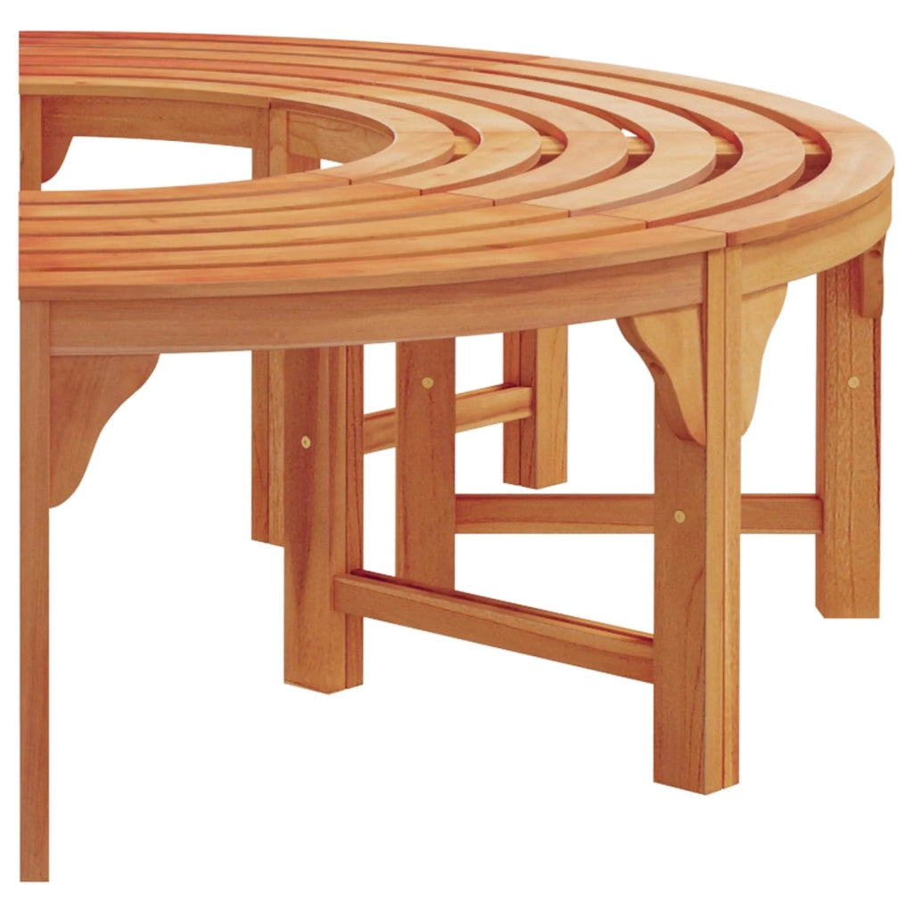 Panchina per Alberi Naturale 160 x 80 x 45cm 4108060