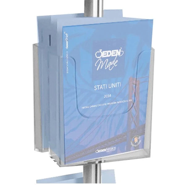 Porta depliant espositore formato A4 - Monofacciale
