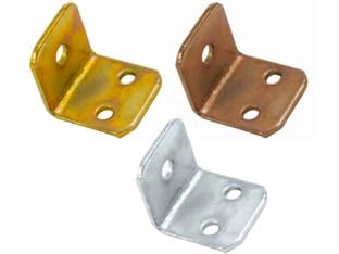 MENSOLINA PER ARMADI- - in acciaio bronzato - 100 pezzi