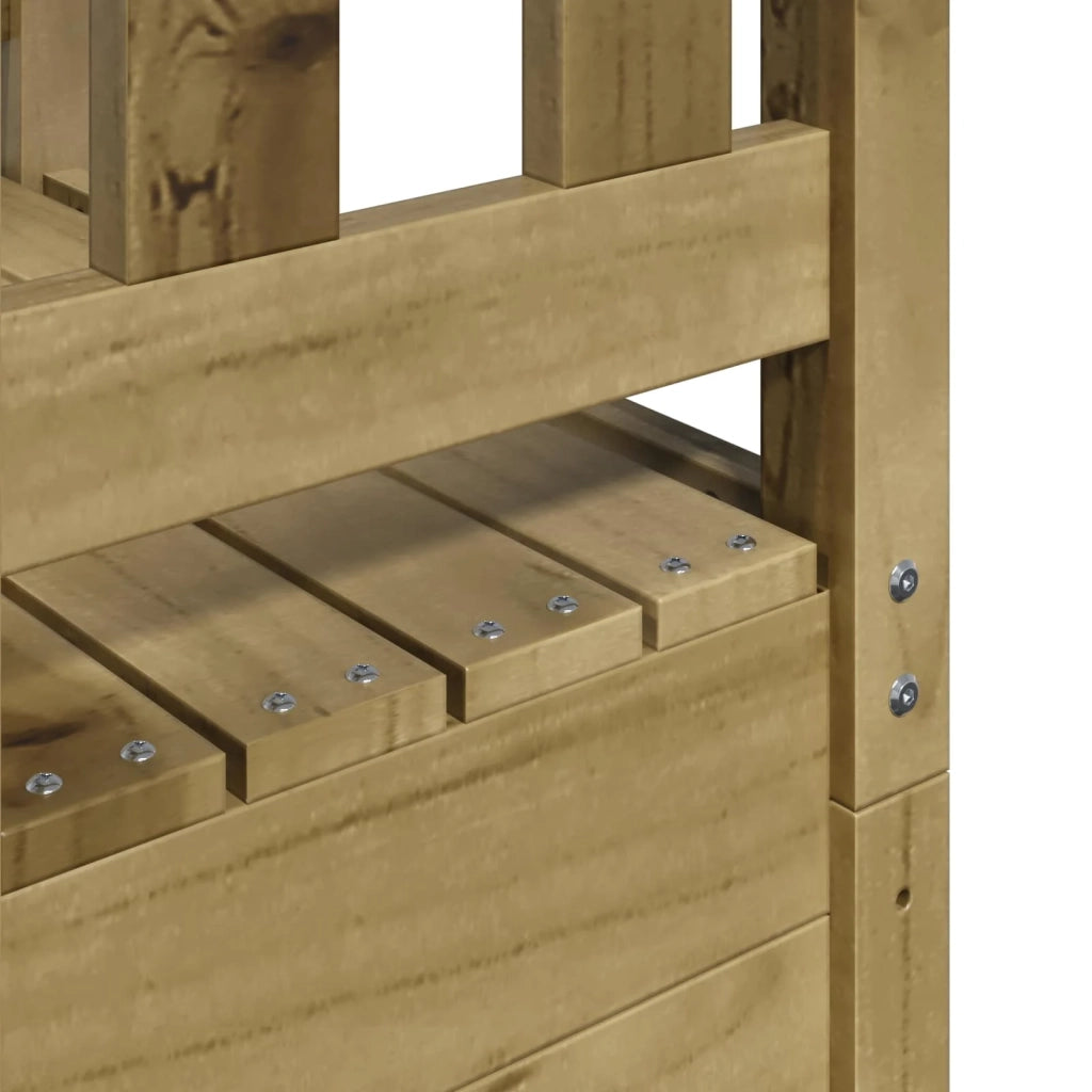 Torre da Gioco Marrone Legno Impregnato Solido 3417207