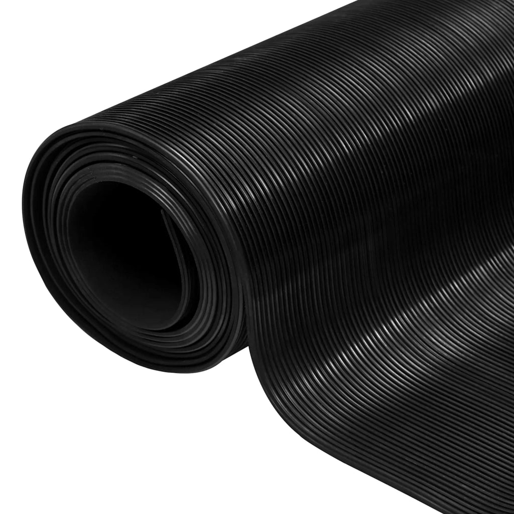Tappeto per pavimento Nero 1,5 x 2 m Gomma 42046730