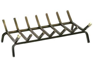 BRUCIALEGNA RETTANGOLARE A 7 BARRE  cm.55x35x16h. (623)    MILLE