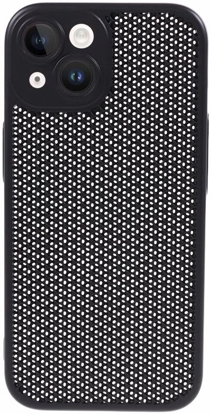 Copertura posteriore per iPhone 15 Plus, nero, compatibile con iPhone 15 Plus