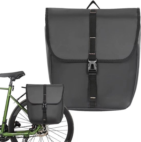 Sacchi portabici impermeabili - 20L - Grigio