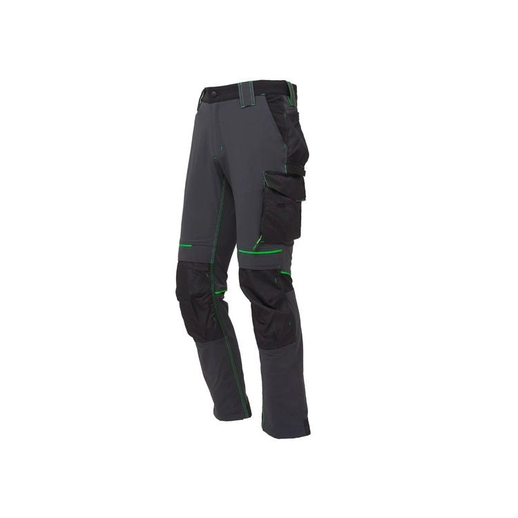 U-POWER PANTALONE ATOM SLIM FIT GRIGIO-VERDE TG.L- 1,0 pz