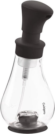 Dispensatore di sapone nero - sapone liquido - detersivo - 390 ml - plastica