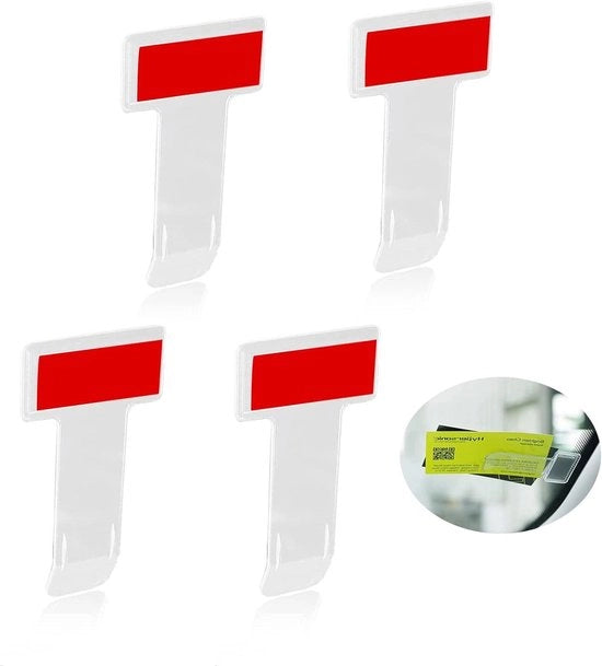 Clip per Ticket 4 Pezzi Autoadesivo - Osservatorio Ticket Holder Clip per Ticket Autoadesivo Osservatorio Ticket Holder