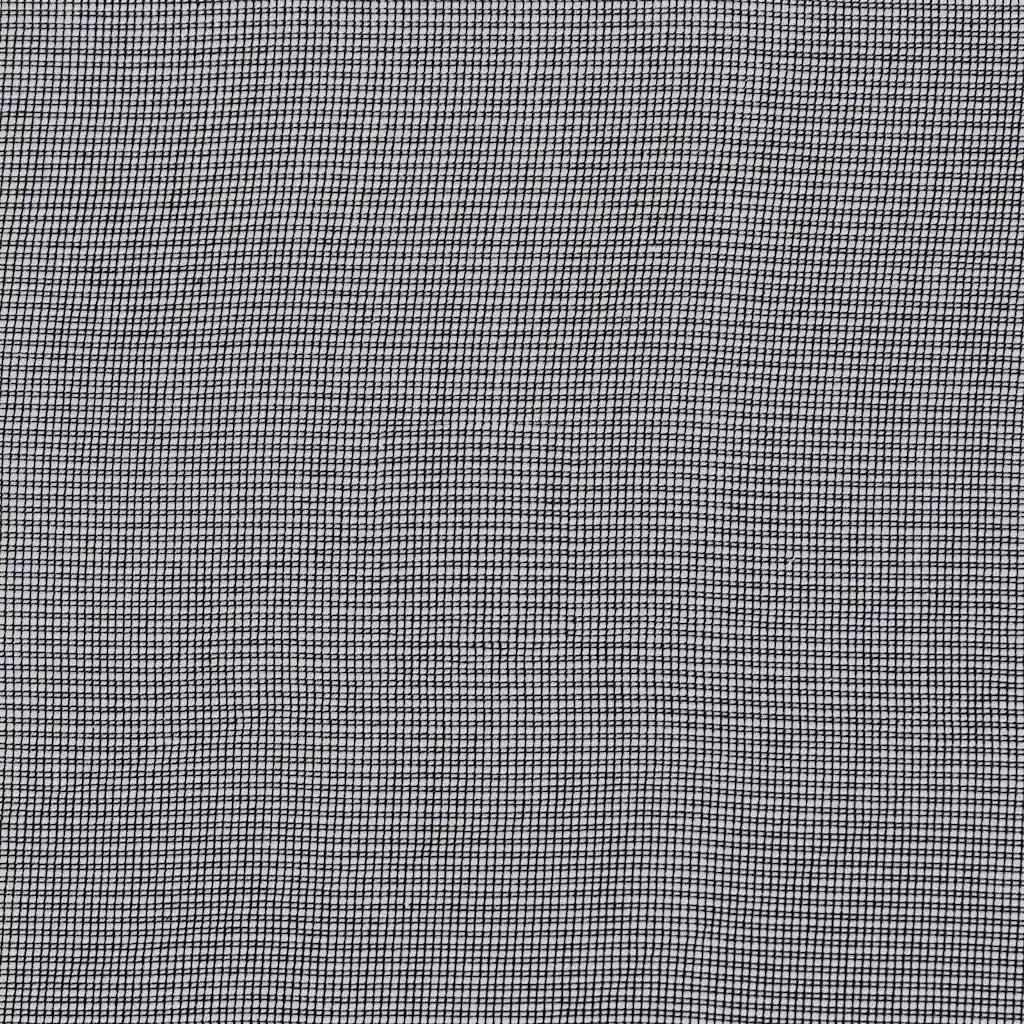 Tende in Voile con Linguetta 2 pz Nero