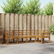 Set di divani da esterno 5 pcs Naturale