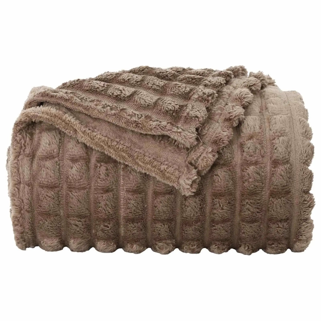 Coperta Cammello 200 x 150 cm Panno 42016914