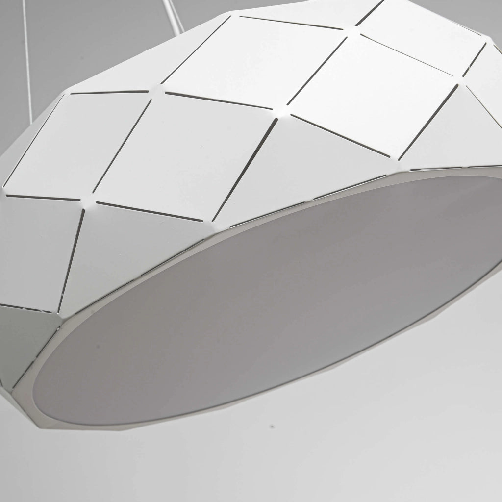 Lampada a sospensione Reus bianca 3xE27 Ø45 LightPrestige