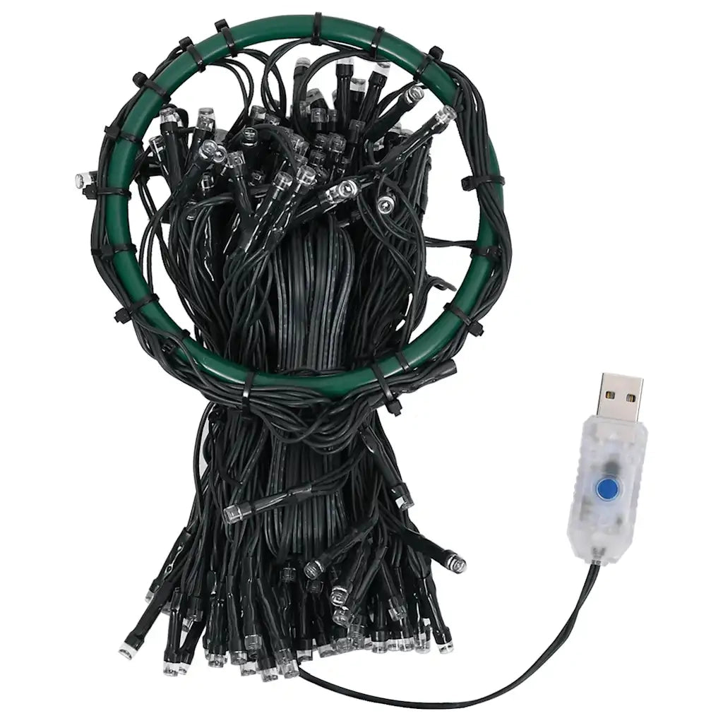 Rete di Luce per Albero di Natale 250 LED Multicolore 250 cm CFW5355073