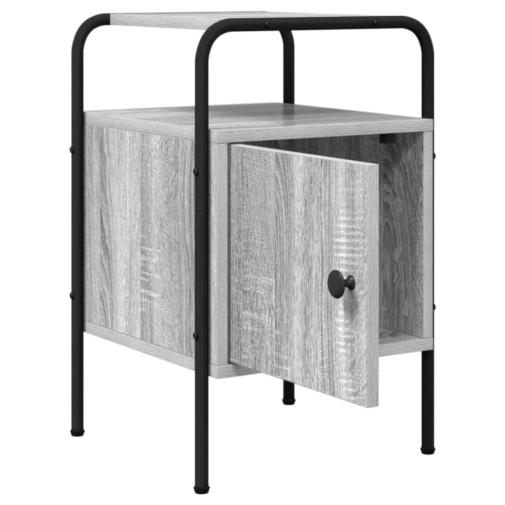 Armadio da Notte Sonoma grigio Legno ingegnerizzato 8007593