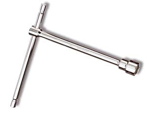 CHIAVE T SEMPLICI ESAGONALI CROMATE ART.950- - mm.9 -  BETA