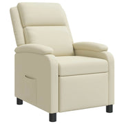 Poltrona reclinabile Crema Similpelle 42034842