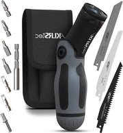 Multitool 2 in 1 Bits-schroevendraaier e Handcirkelzaag in un solo prodotto - 12 delig