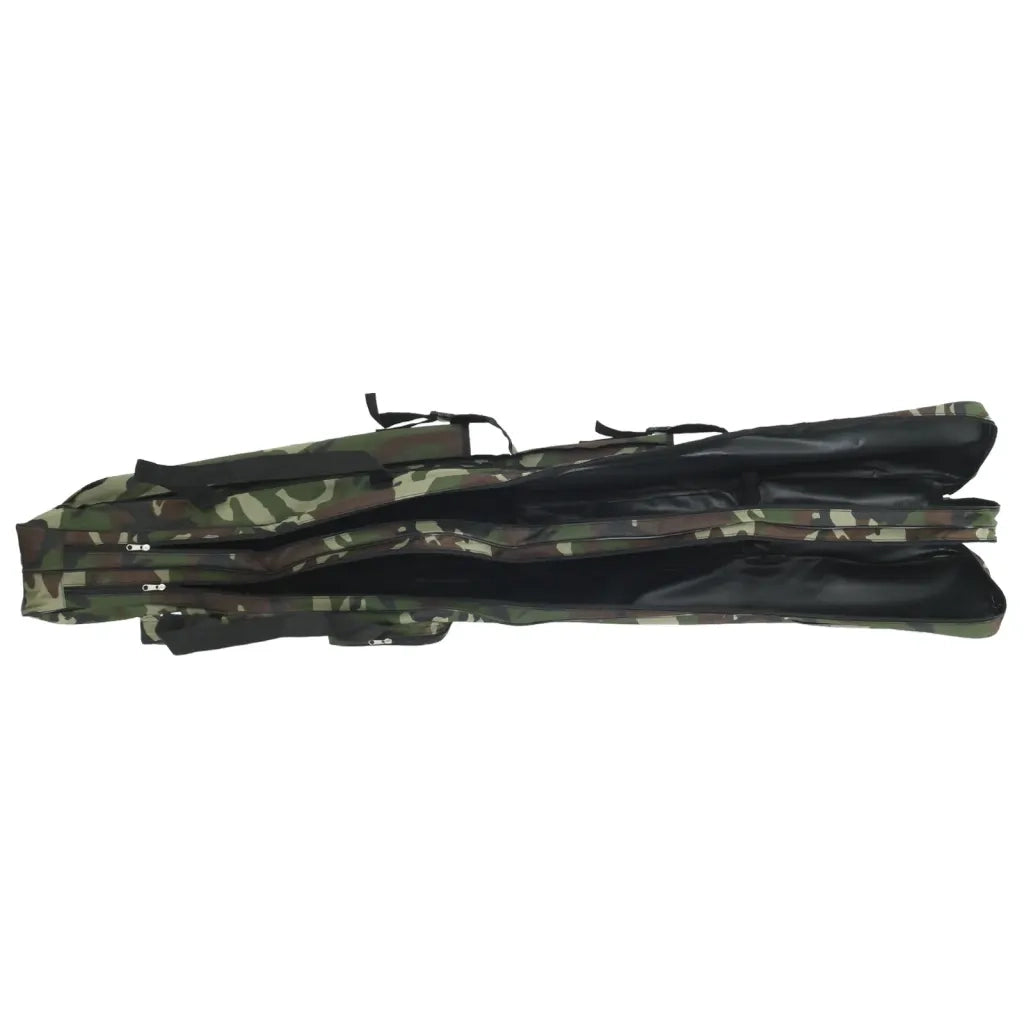 Borsa per Canna da Pesca Verde Mimetico 160 cm Tessuto Oxford CFW8208945