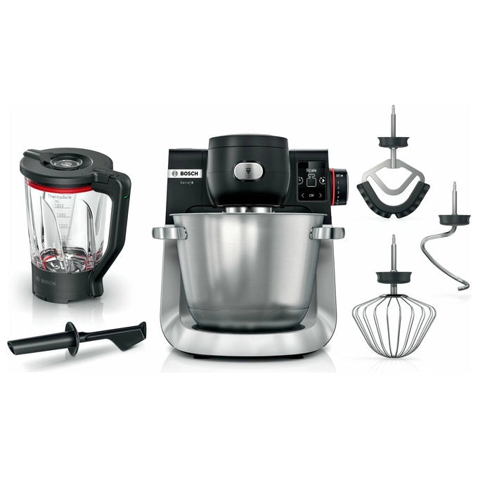 Bosch Serie 6 MUMS6ZS17 Robot da Cucina 1600W Nero Inox