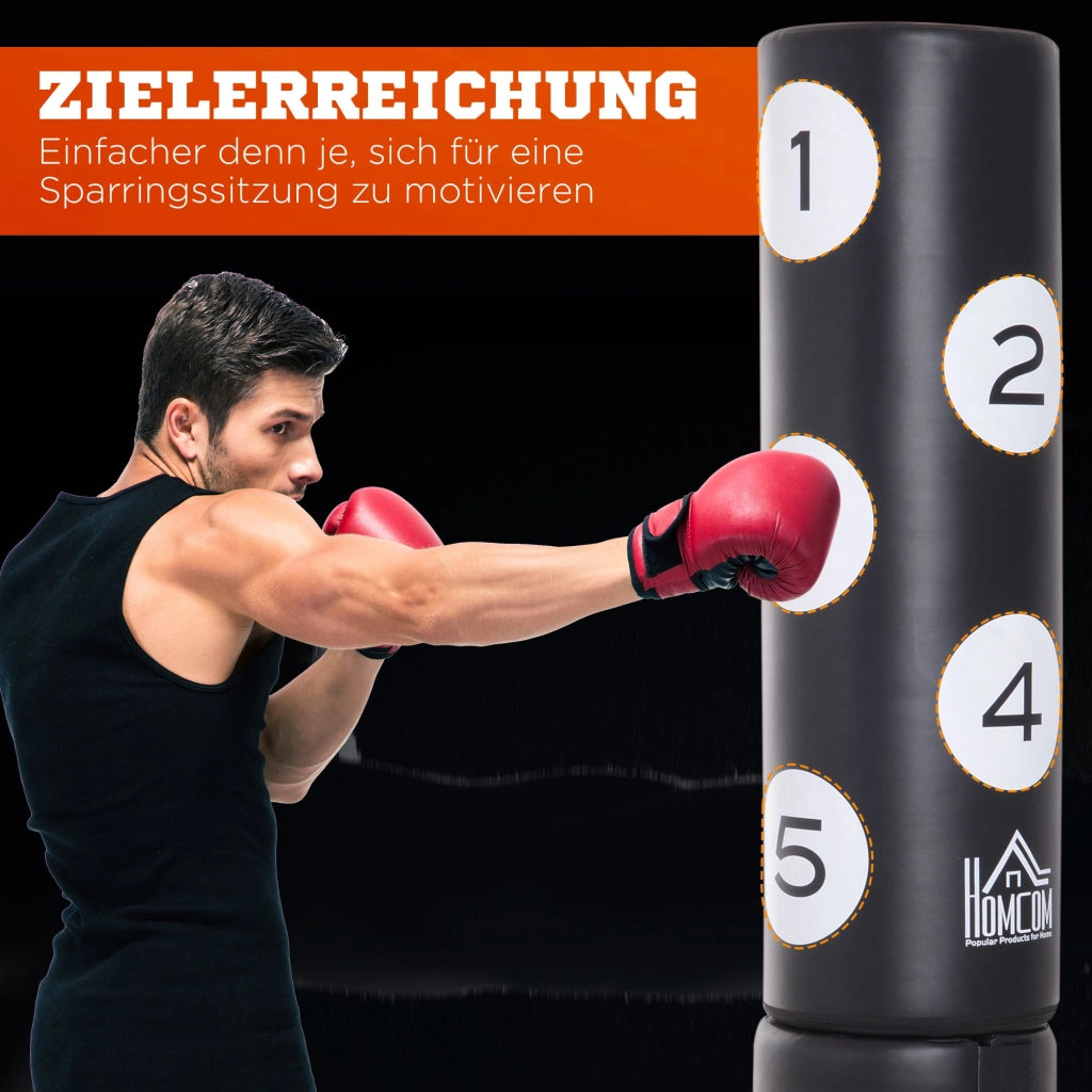 Sacco da boxe autoportante con base ¨C Xylo ¨C 176 cm nero