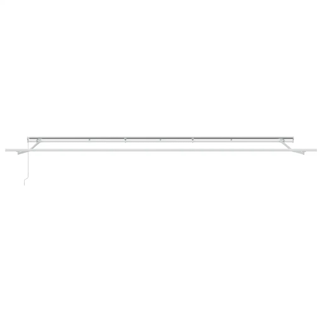 Tenda Retrattile Manuale 600x300 cm Marrone 3215627