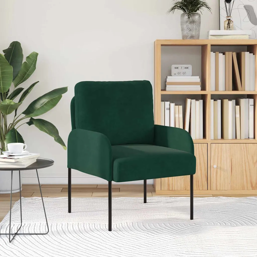 Divani con cuscino 55cm Verde Scuro Legno compensato 42023440