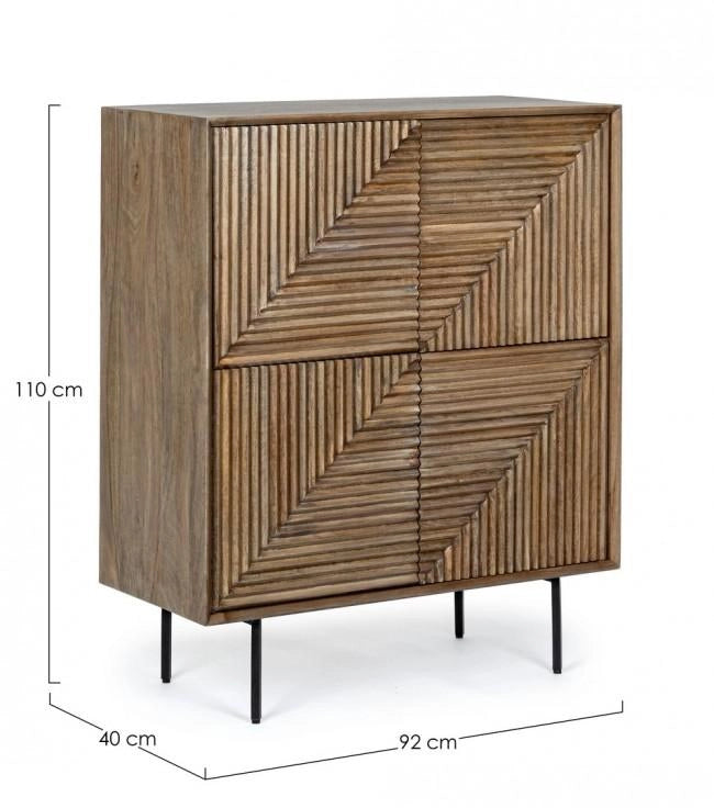 Mobile 4 Ante 92x40x110 cm in Legno