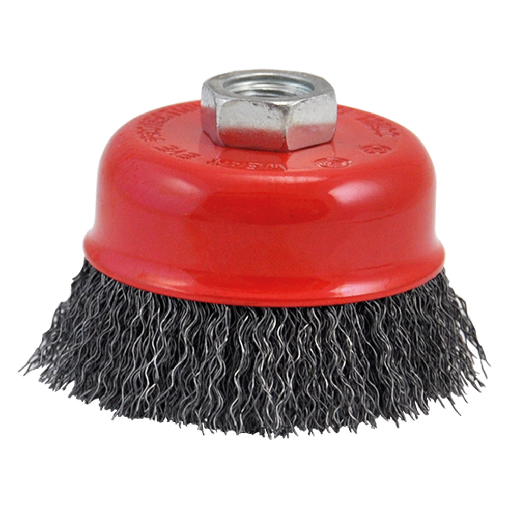 1pz spazzola a tazza per smerigliatrice ã¸ mm  100 foro m 14 codice 5028302 cod:ferx.5028302nlm