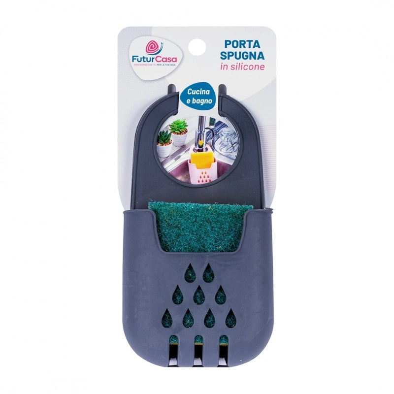 SET PORTASPUGNA CON SPUGNA ABRASIVA.