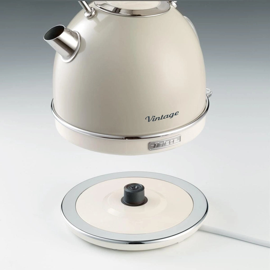 Ariete 2877 Vintage Bollitore elettrico 1,7 L 2000 W Autospegnimento Filtro tisana removibile colore Beige