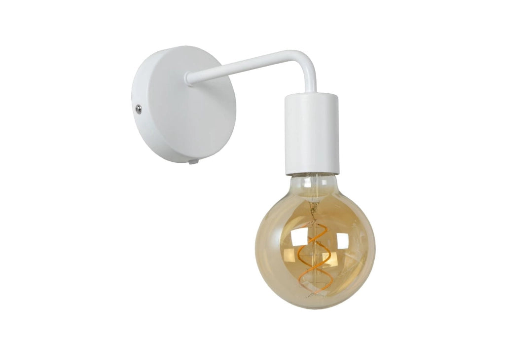Applique Lucide Scott bianca metallo E27 40W 45265/01/31