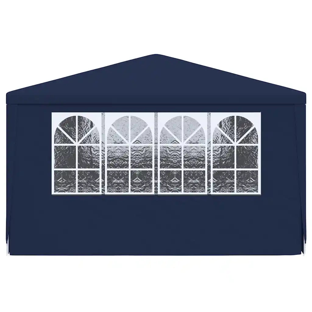 Gazebo Professionale con Pareti 4x6 m Blu 90 g/m² 48528