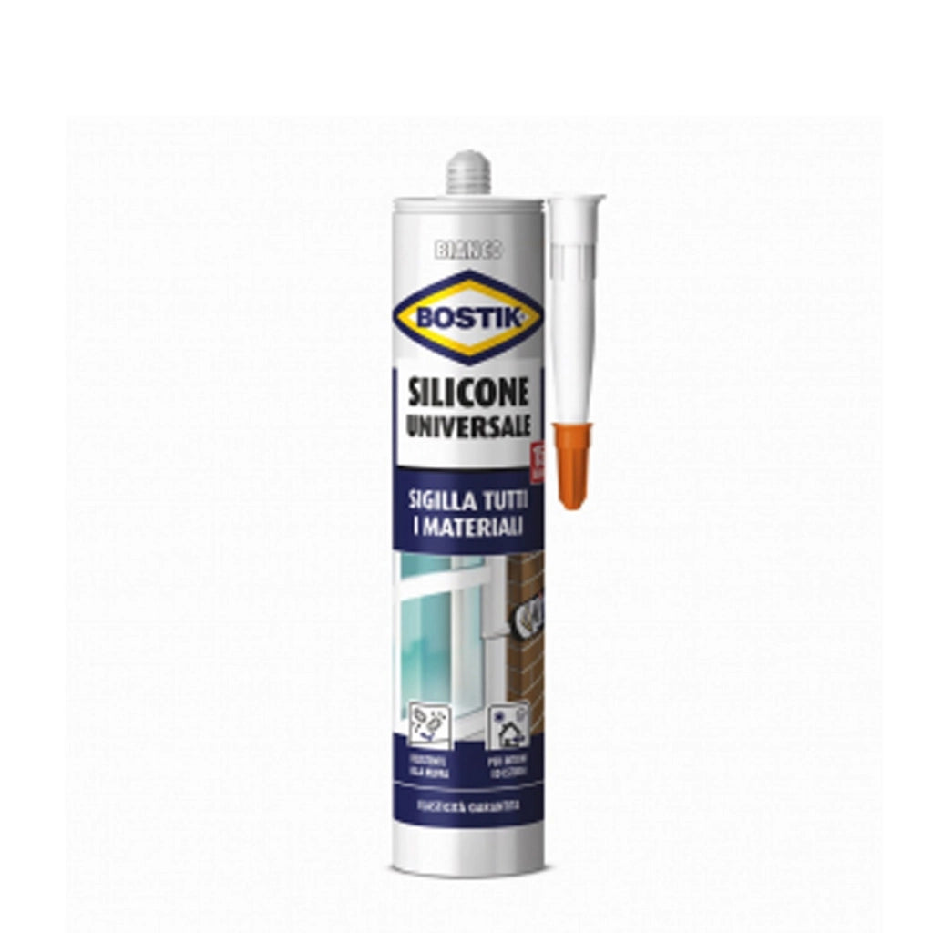 BOSTIK SILICONE UNIVERSALE BIANCO ML.280 - UHU BOSTIK D2378